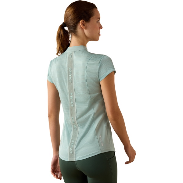 2026 Ariat Mujeres Breathe 1/2 Zip Baselayer 10071208 - Blue Surf